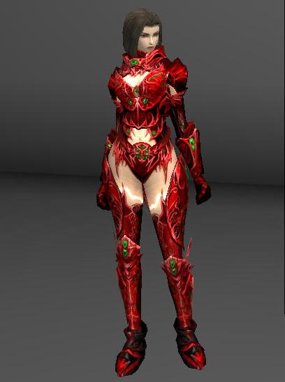 Red Epic Armor for interlude
