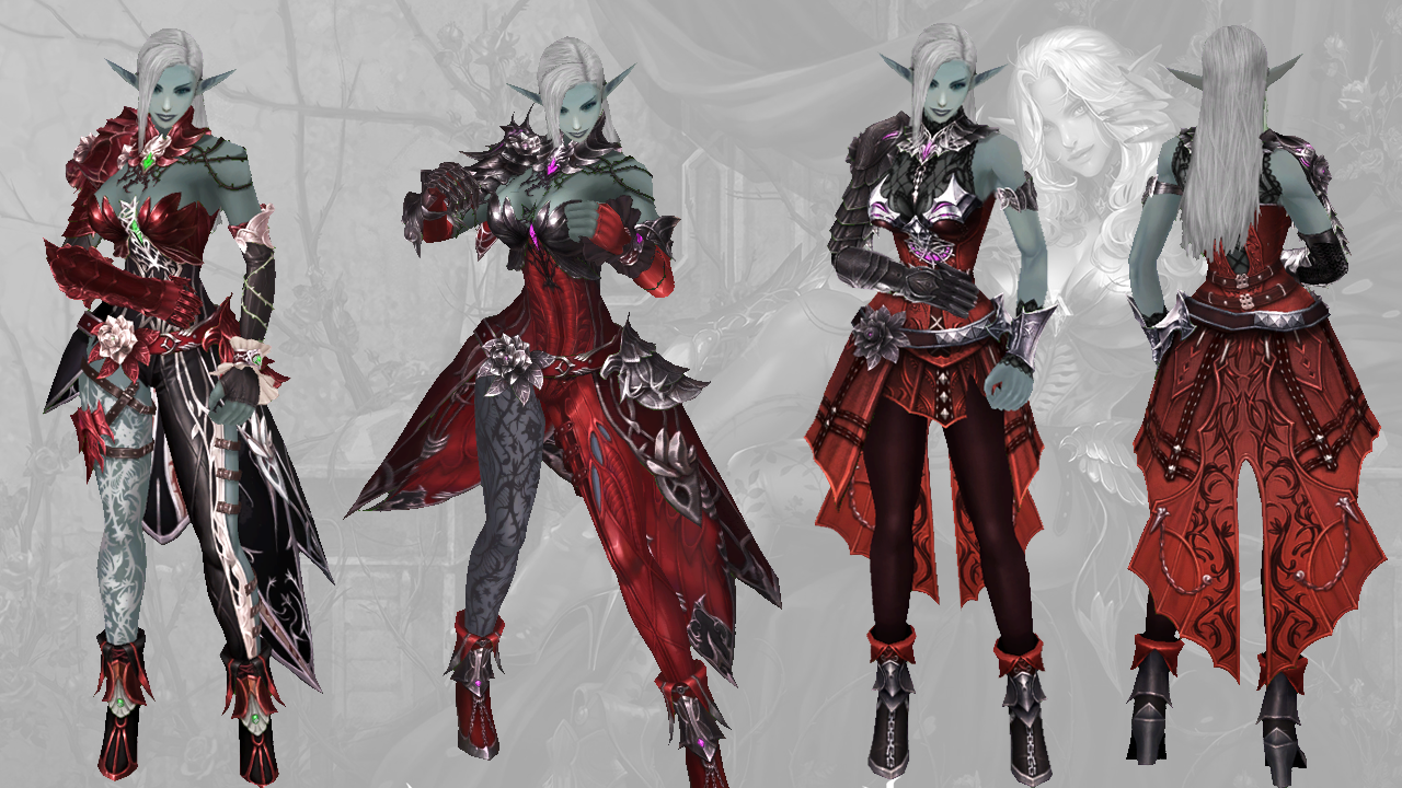 Rose Valley Skin - Female Dark Elf